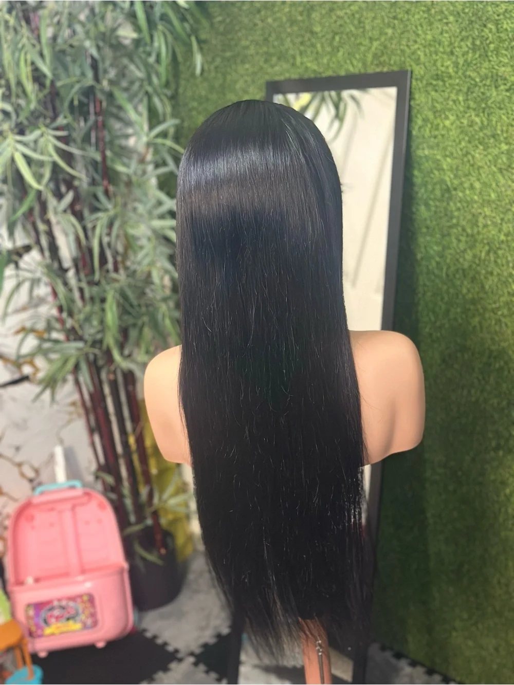 13x4 Black Straight 22 inch 250% density Women’s Hair Wig - Sleek Natural ✨